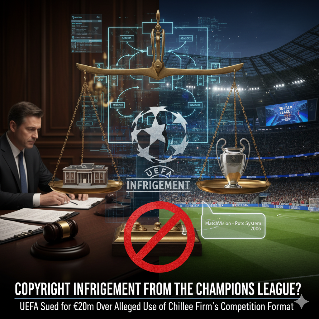 Copyright infringement from the Champions League??